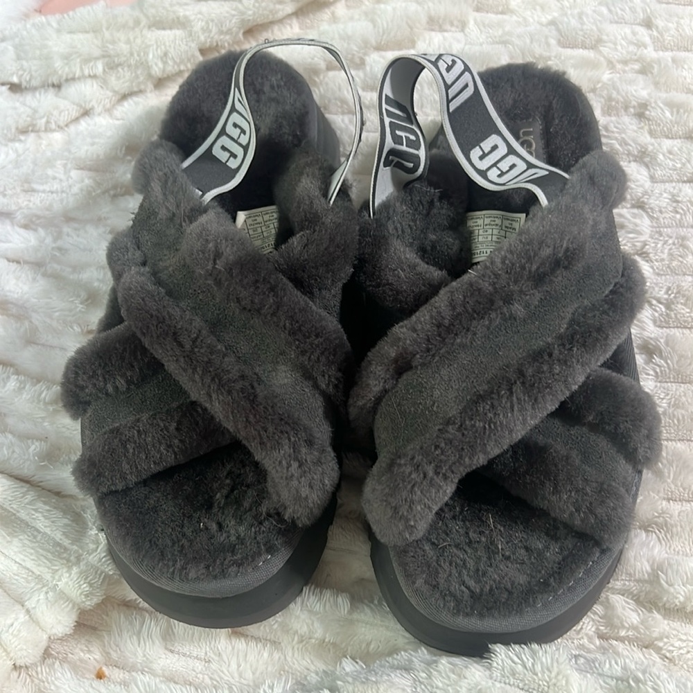Ugg Platform Slides Size 9 - image 1